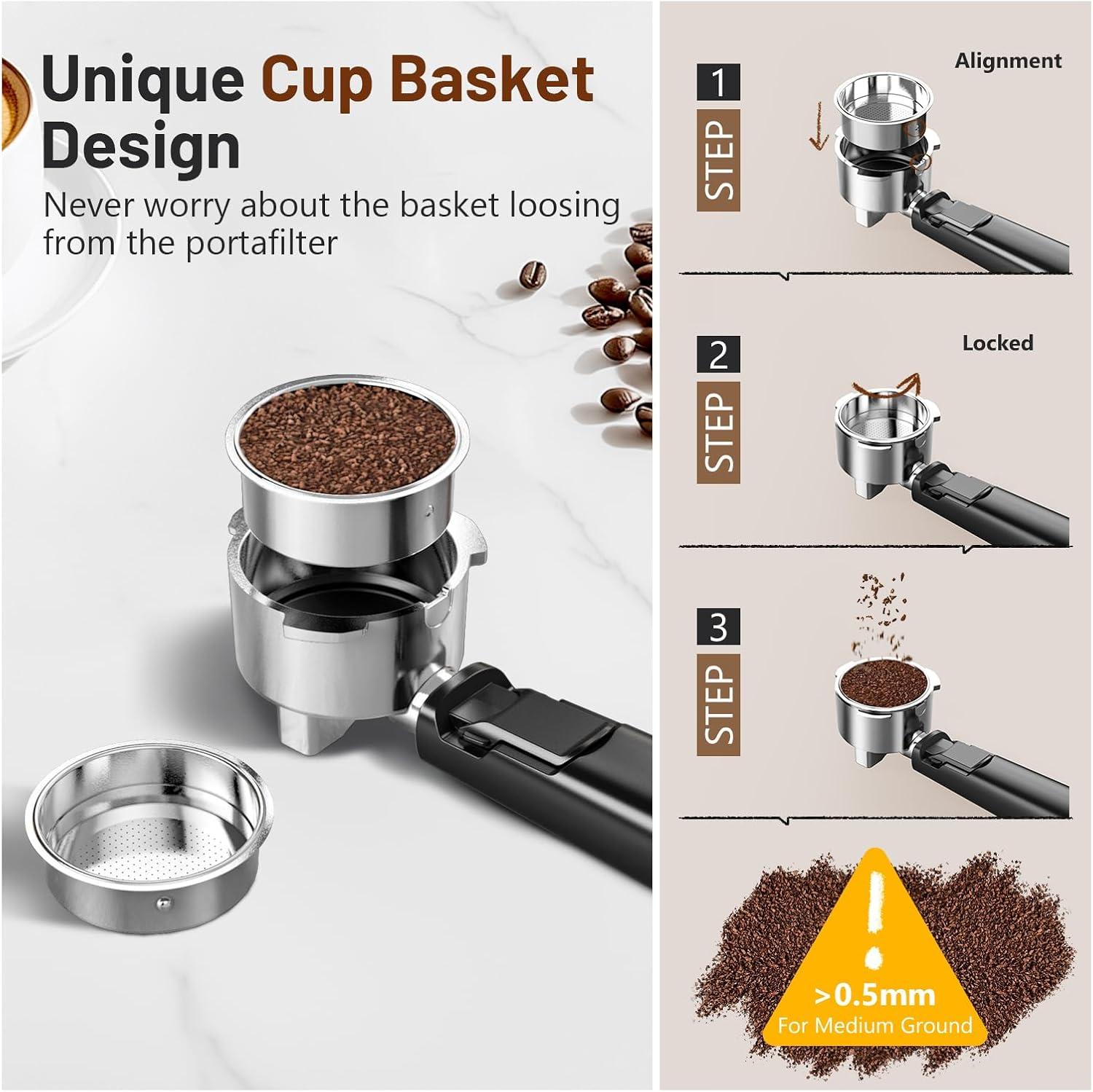 Brew Bold & Smooth: Exploring the Keenstar 20 Bar Espresso Maker