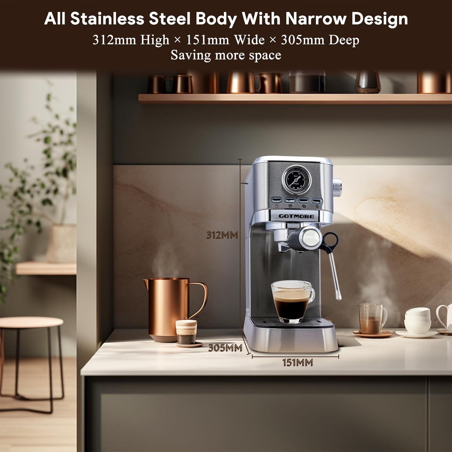 Brewing Balance: Exploring the Compact Espresso Maker's Strengths