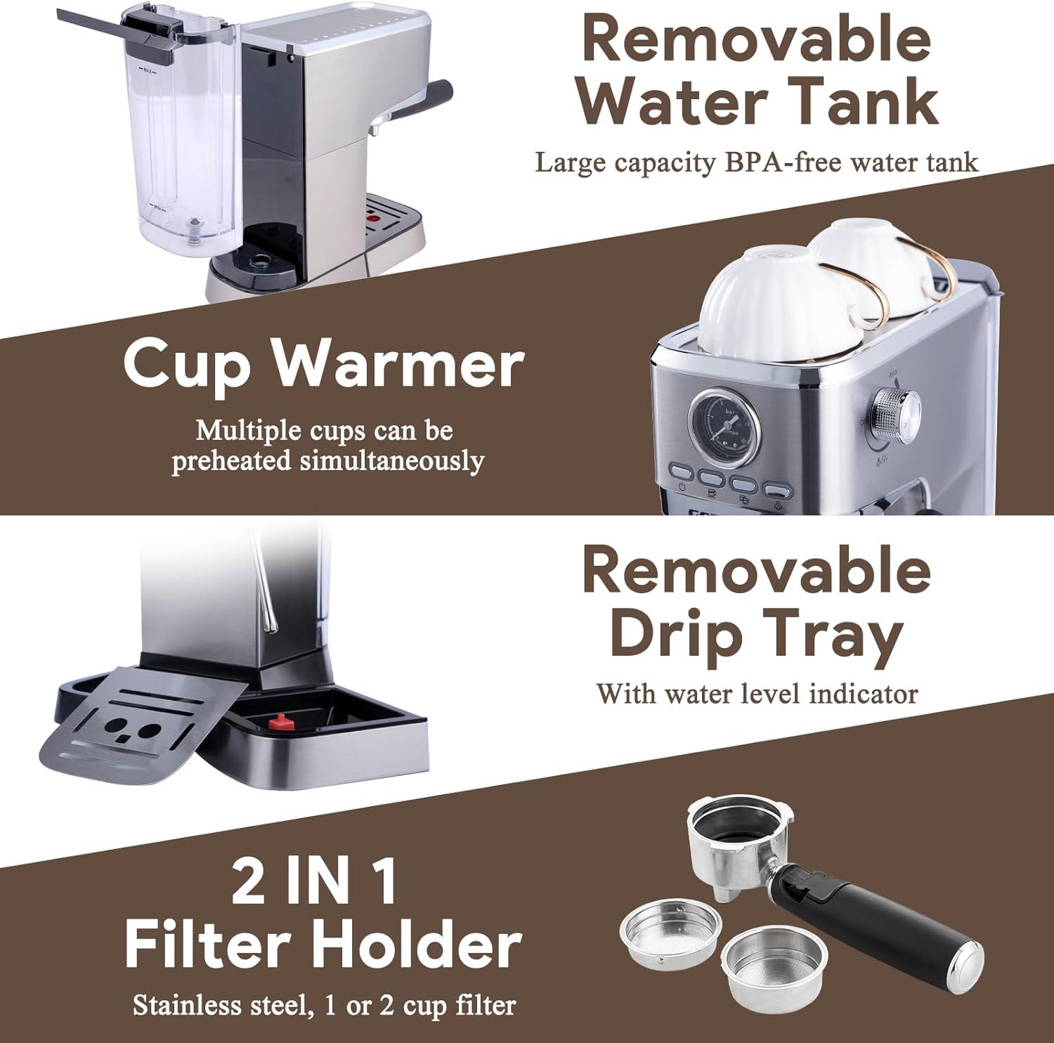 Brewing Balance: Exploring the Compact Espresso Maker's Strengths