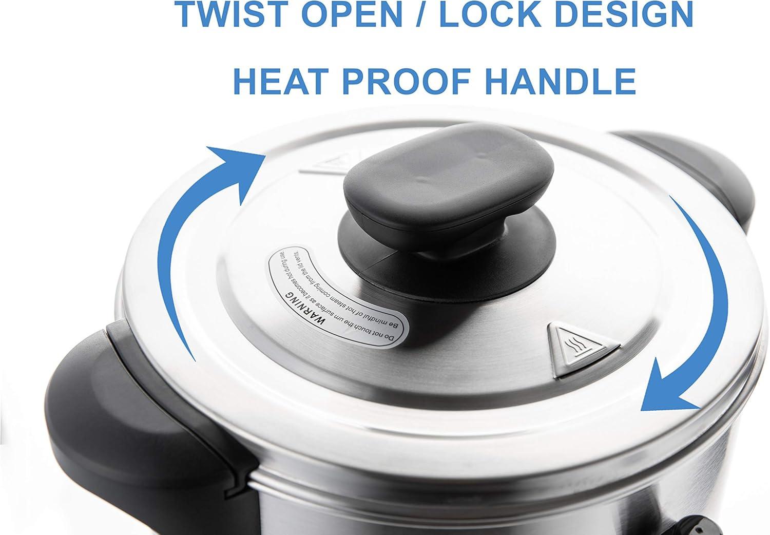 Brewing Big with SYBO's 50-Cup Stainless Steel Coffee Urn