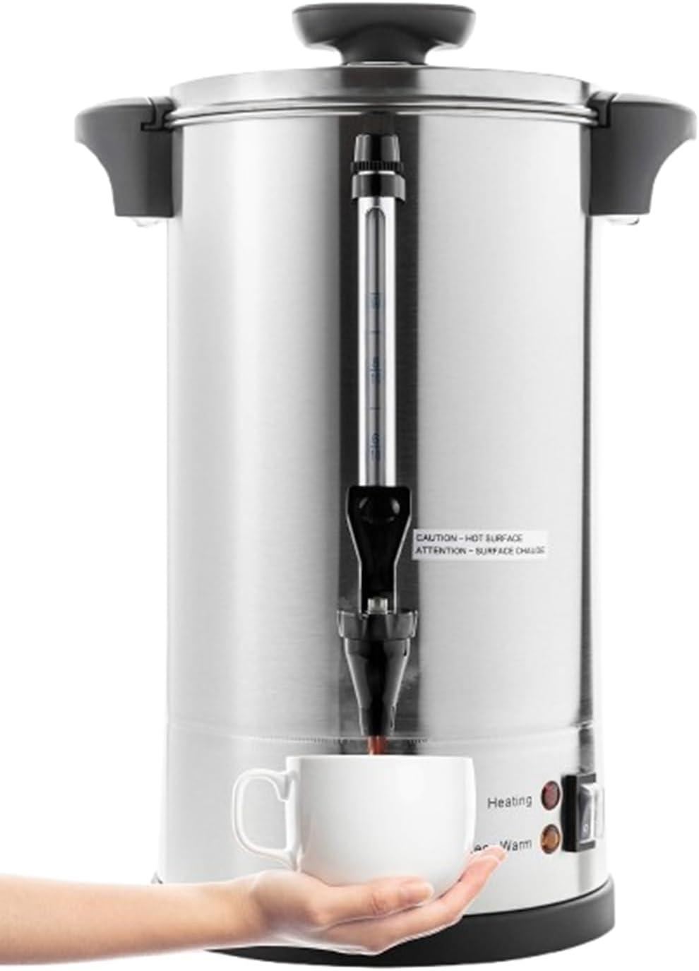 Brewing big with SYBO's 50-Cup Stainless Steel Coffee Urn