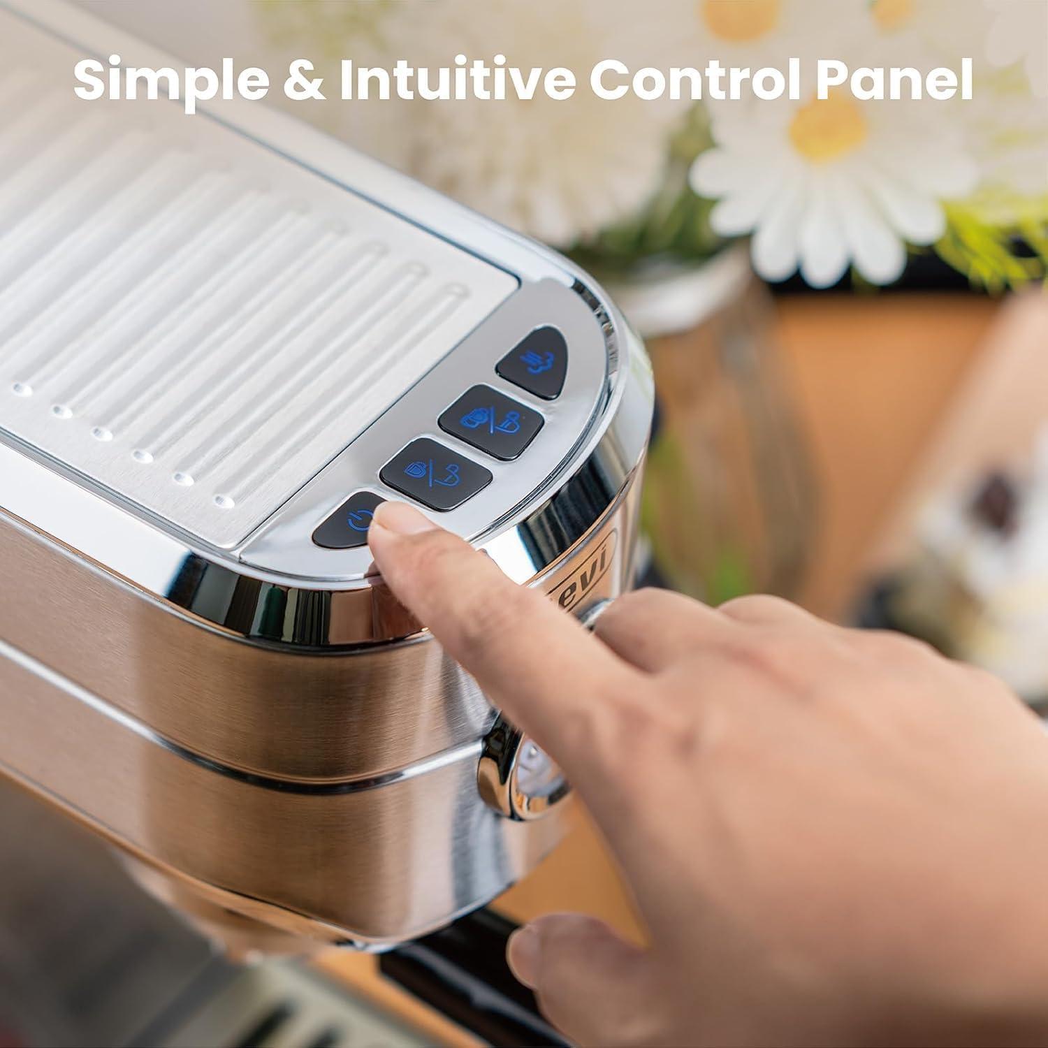 Brewing Café-Quality Espresso at Home with gevi's Machine