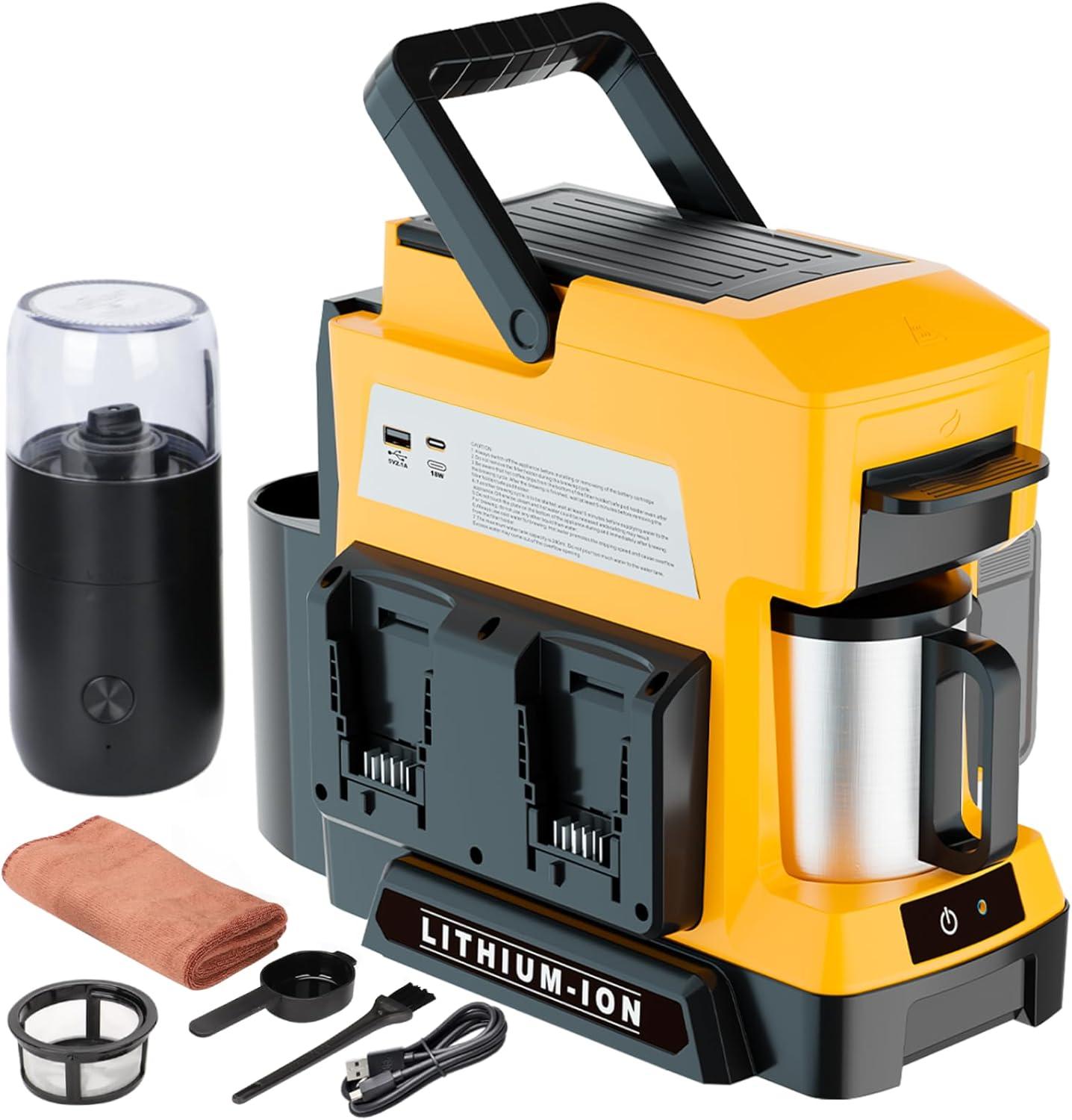 Brewing Freedom: Exploring Dewalt's Cordless Coffee Maker Power