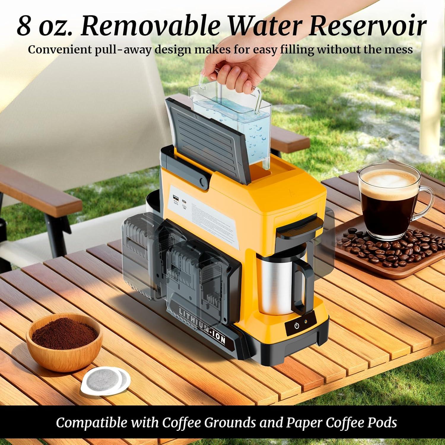 brewing Freedom: Exploring Dewalt's Cordless Coffee Maker Power