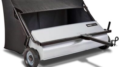 Effortless Lawn Cleanup with Ohio Steel’s 22 cu.ft. Sweeper