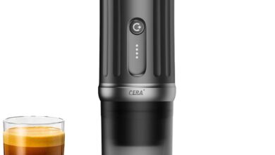 Cera Portable Espresso Machine Perfect Coffee On The Move