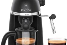 Compact Espresso Maker With Steam Wand Coffee Shop Quality At Home