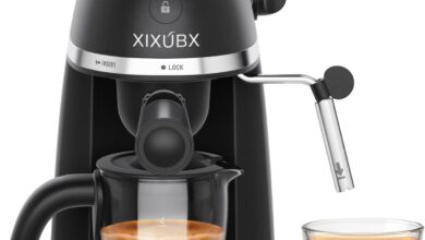 Compact Espresso Maker With Steam Wand Coffee Shop Quality At Home