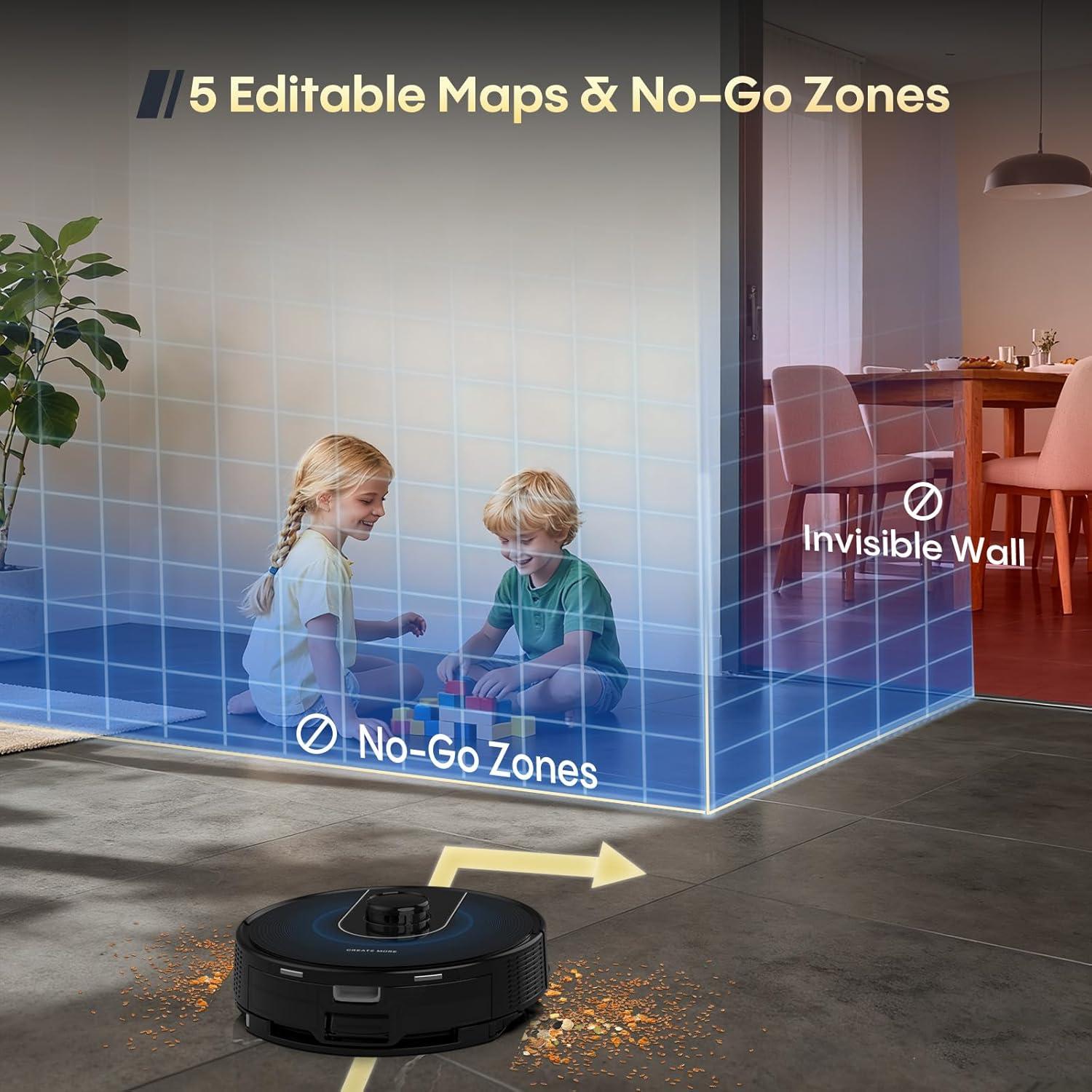 Effortless Home Cleaning with Bagotte's Smart Robot Vacuum