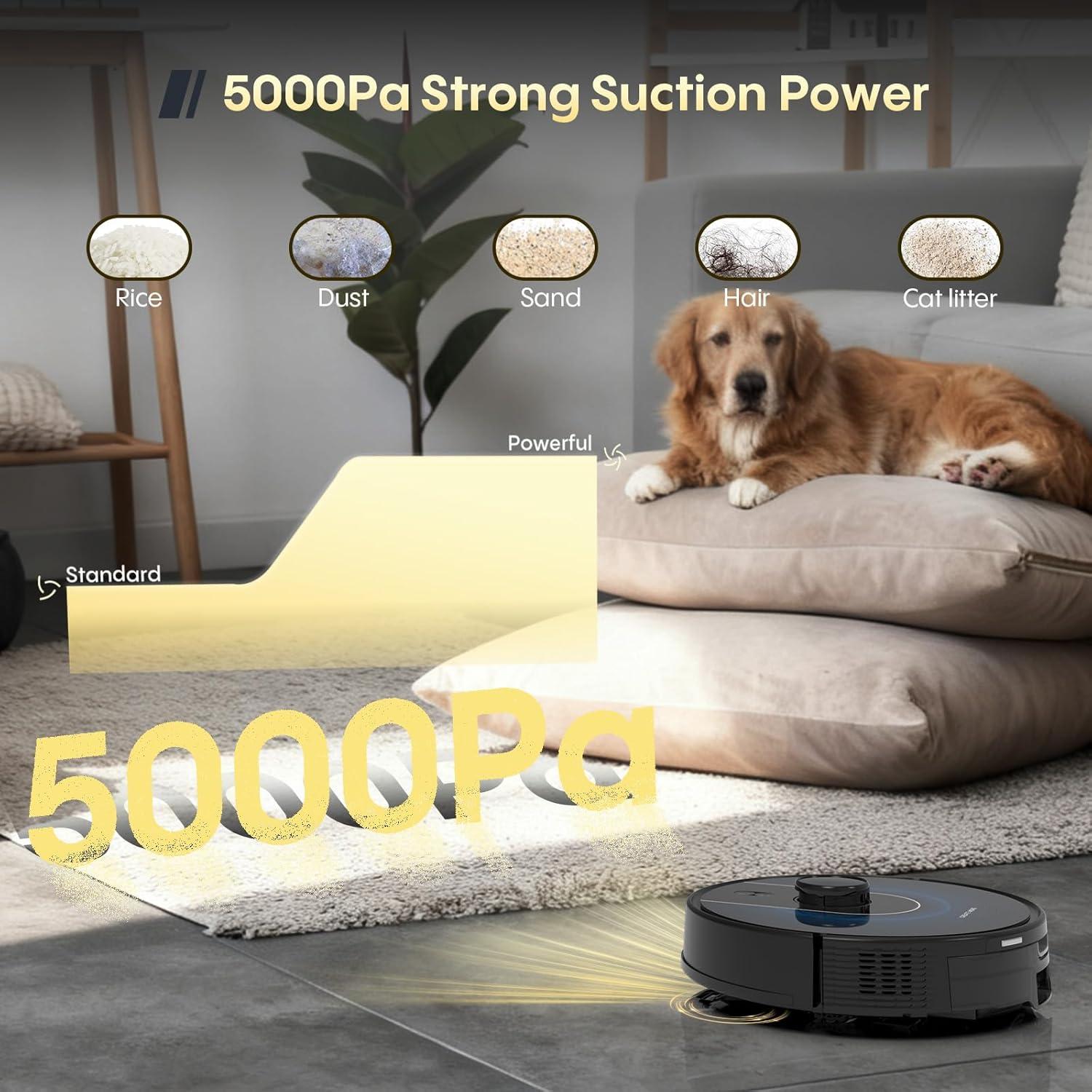 Effortless Home Cleaning with bagotte's Smart Robot Vacuum