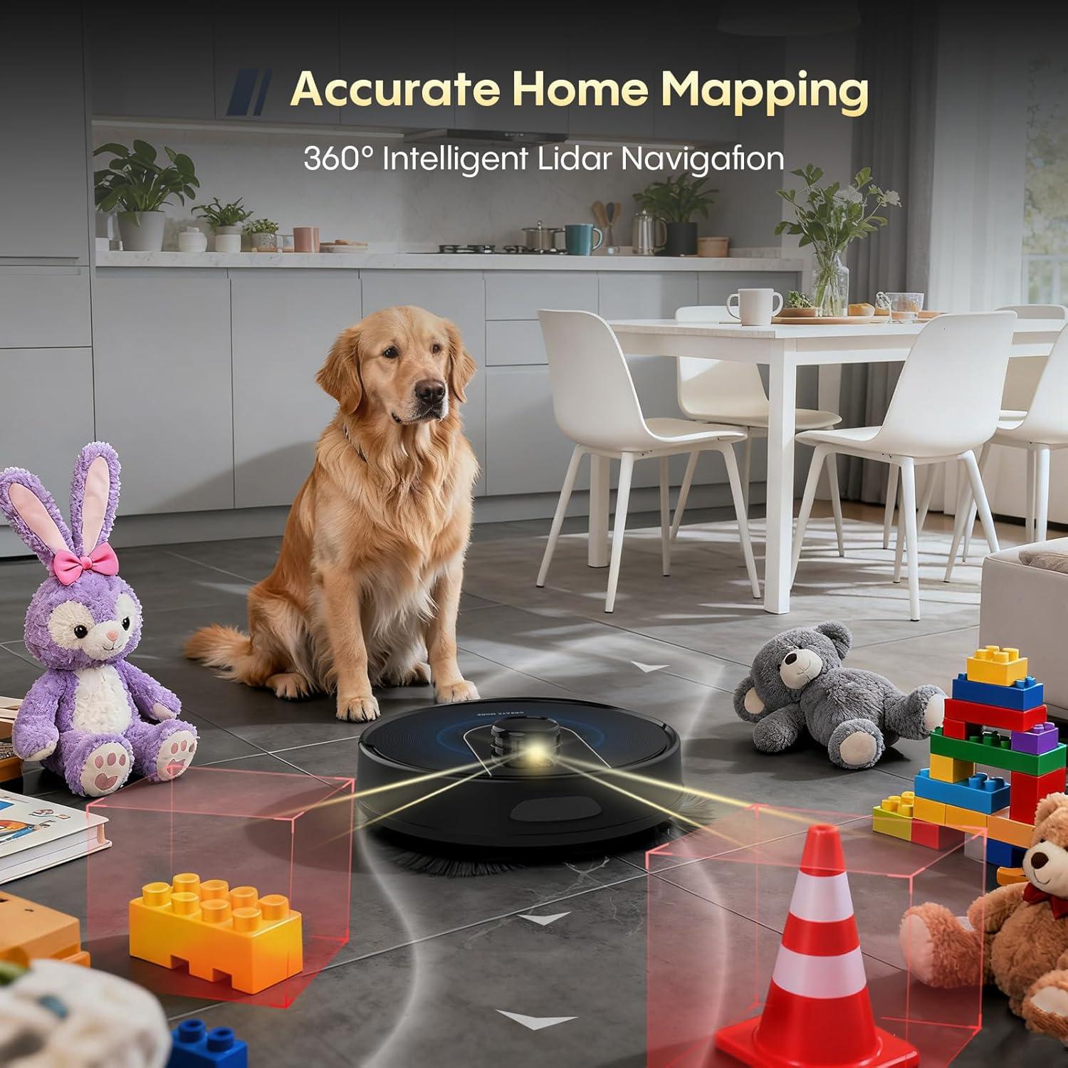 Effortless Home Cleaning with Bagotte's Smart Robot Vacuum