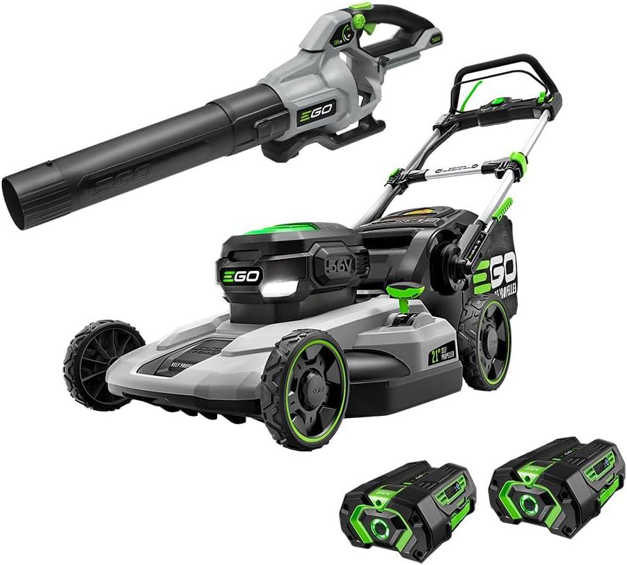 EGO Power+ Mower & Blower Combo: Quiet Power for Yard Work