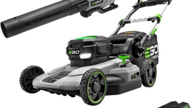 Ego Power Mower Blower Combo Quiet Power For Yard Work