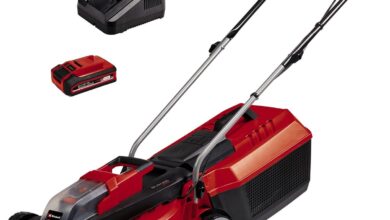 Einhell Ge Cm 18 30 Li Mower Compact Power For Small Lawns