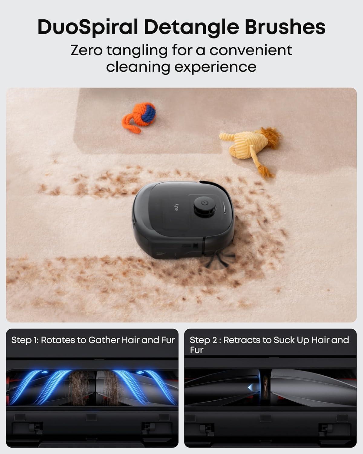Eufy E25 Omni: Hands-Free Cleaning with Turbo Power & Mop