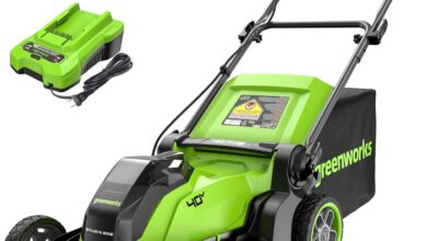 Greenworks 40v Mower Lightweight Power For Small Yards