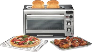 How We Save Space And Time With Hamilton Beach 2 In 1 Oven Toaster