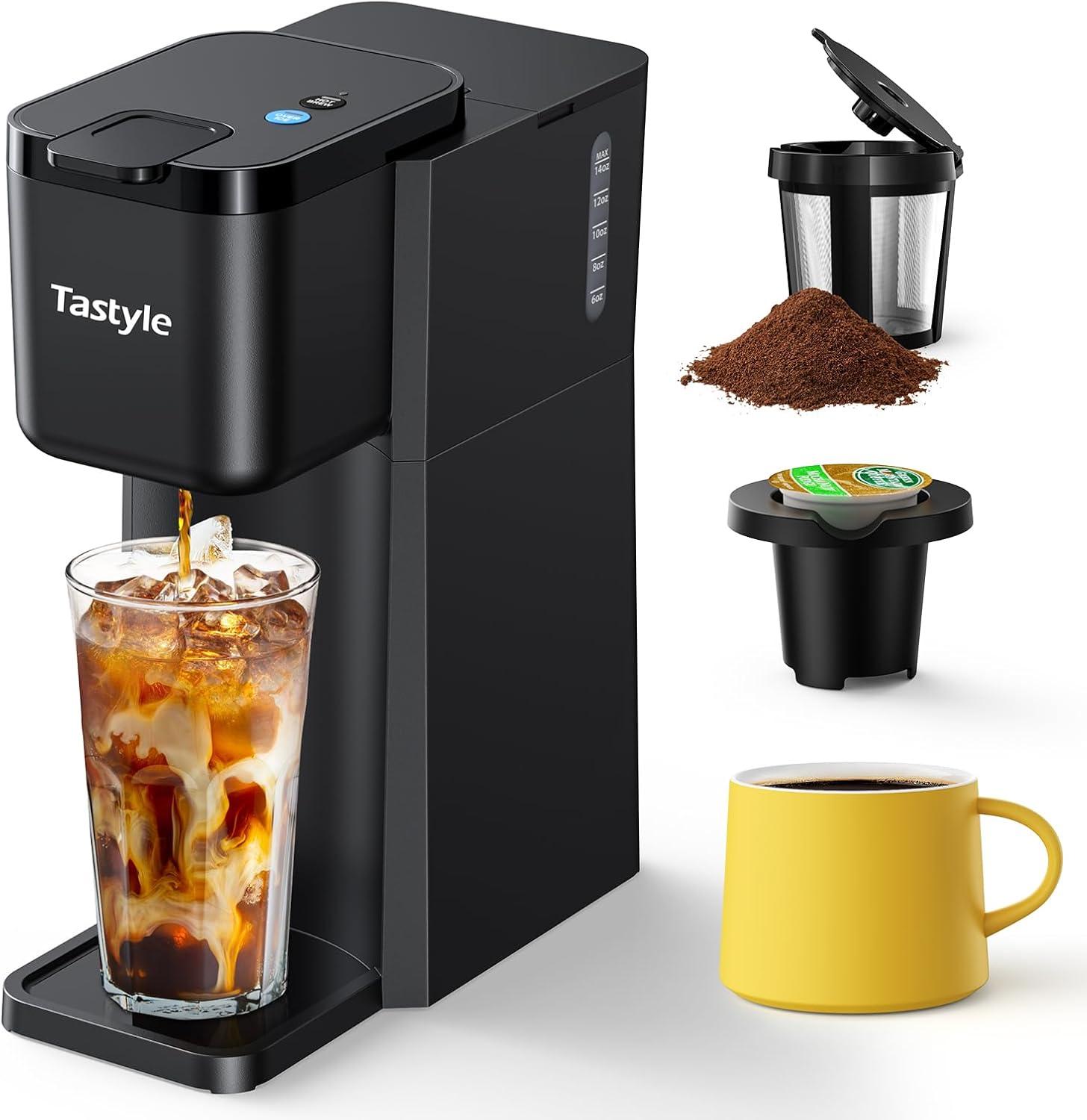 Mini Hot & Iced Coffee Maker: Compact Brew for Every Occasion
