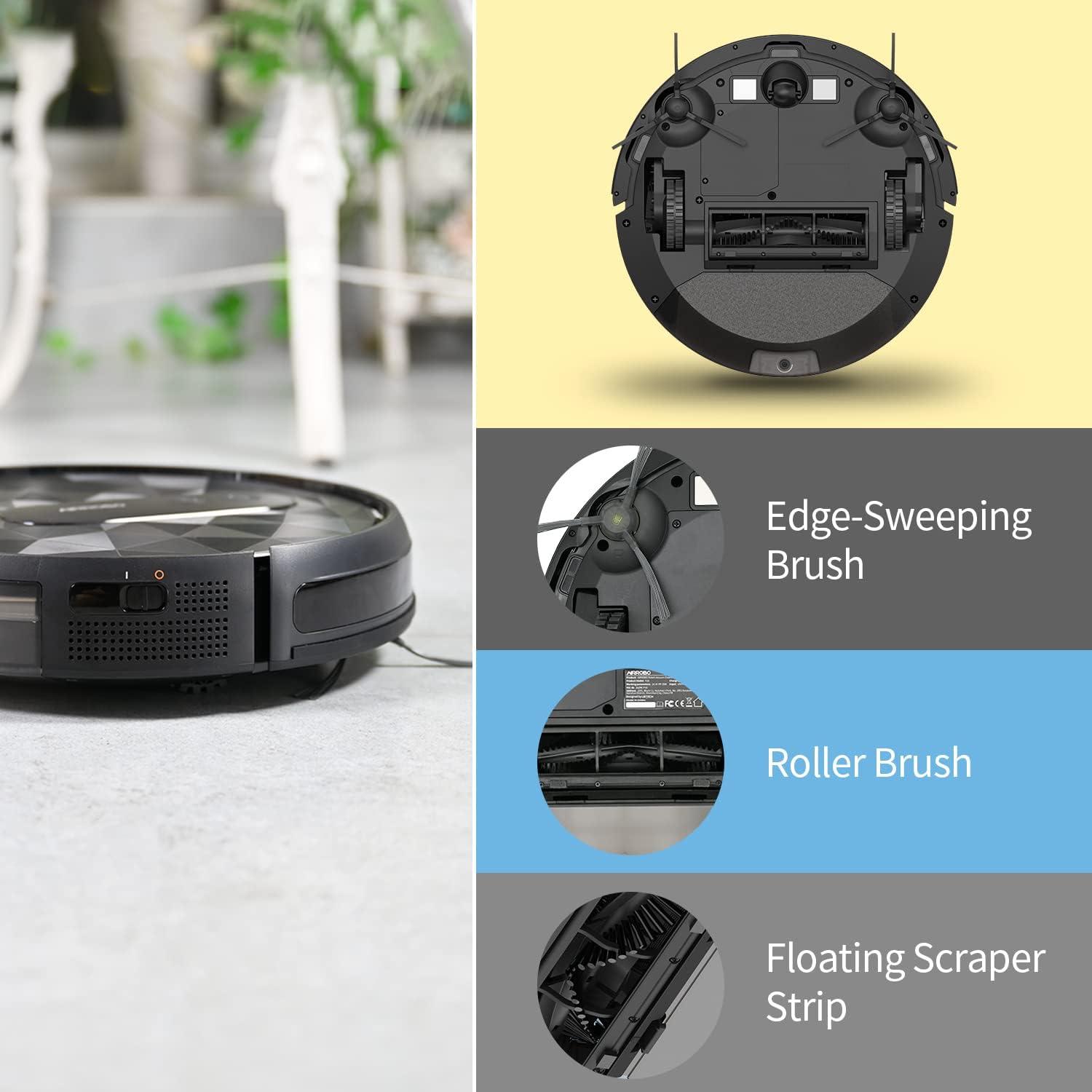 Navigating Clean Floors Effortlessly with AIRROBO's Smart Power
