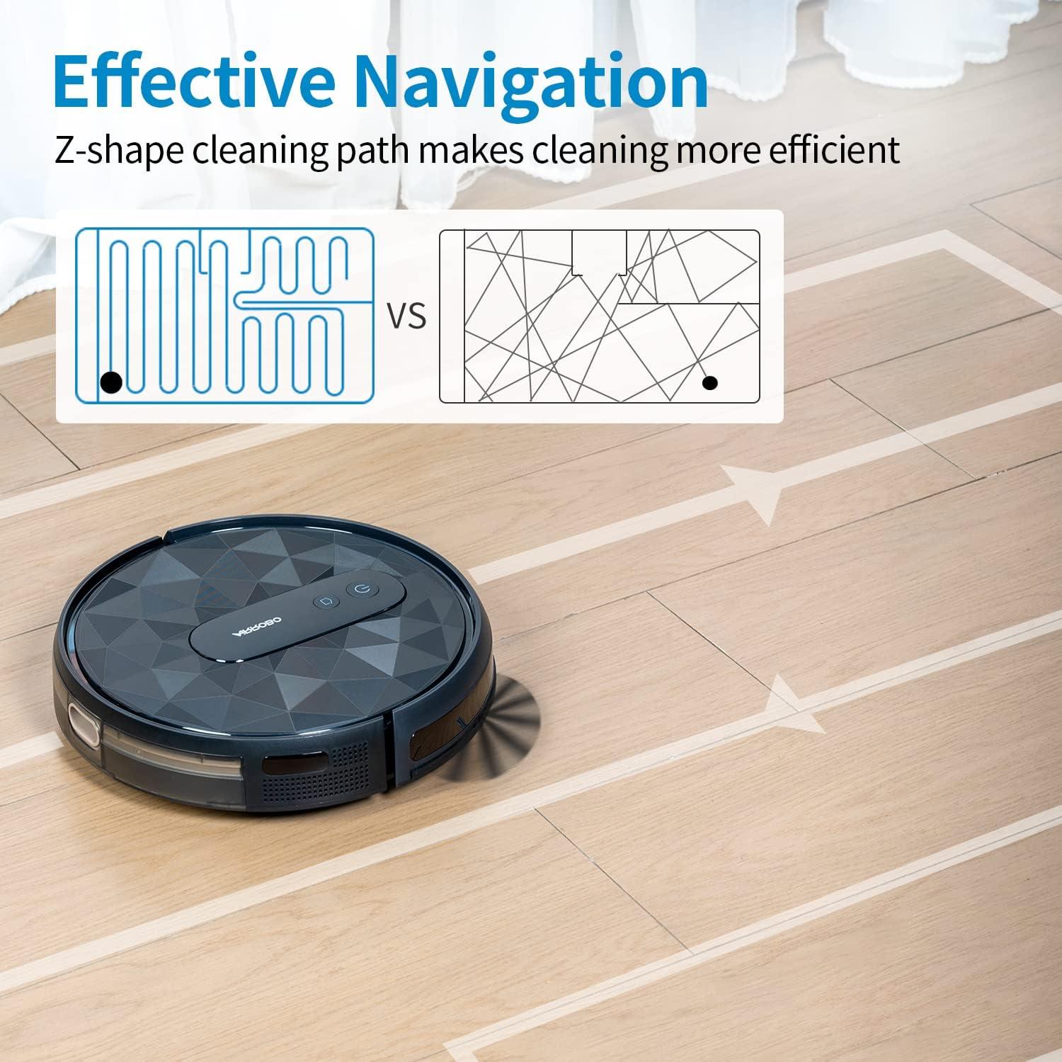 Navigating Clean Floors Effortlessly with AIRROBO's Smart Power