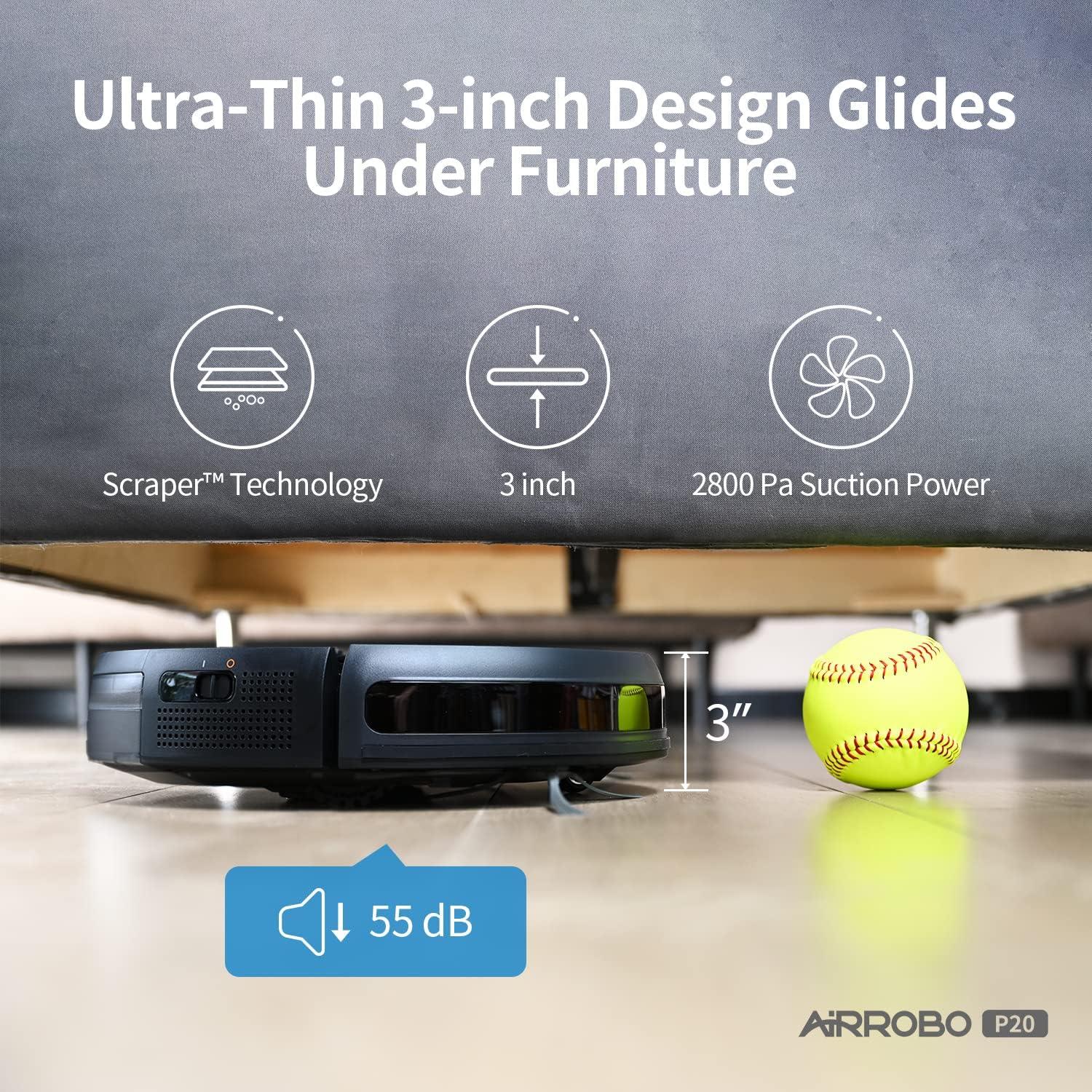 Navigating Clean Floors Effortlessly with AIRROBO's Smart Power