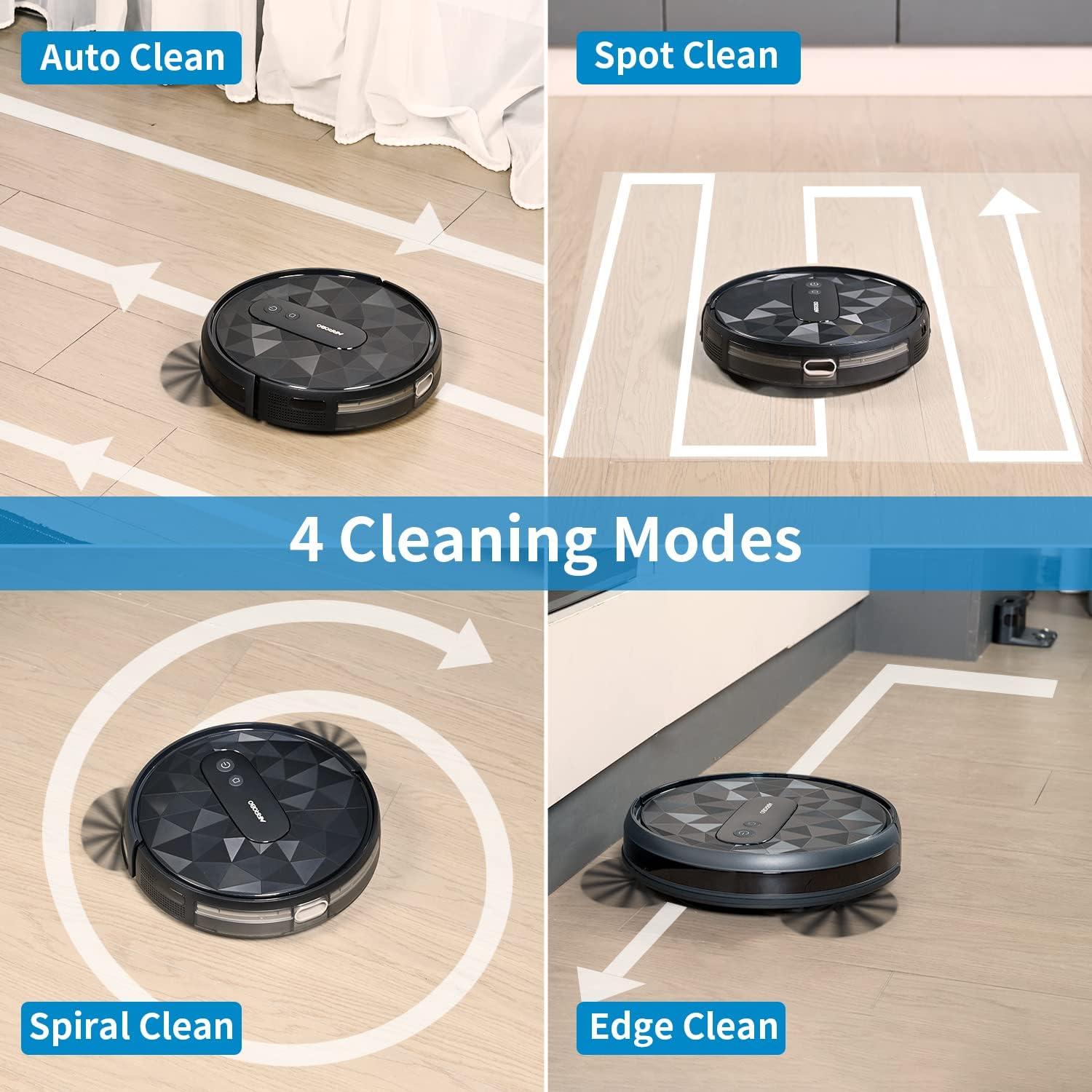 Navigating Clean Floors Effortlessly with AIRROBO's Smart Power