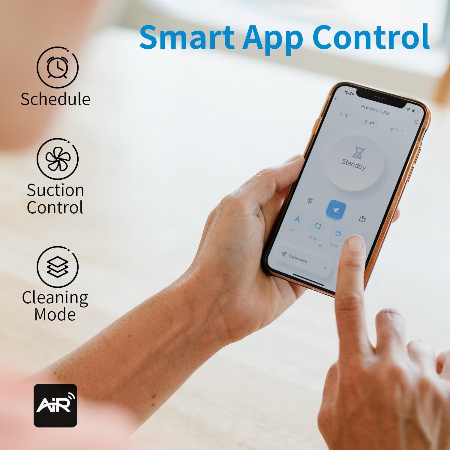 Navigating Clean Floors Effortlessly with AIRROBO's Smart Power