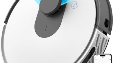 Okp L1 Robot Vacuum Sleek Cleaning With Powerful Suction