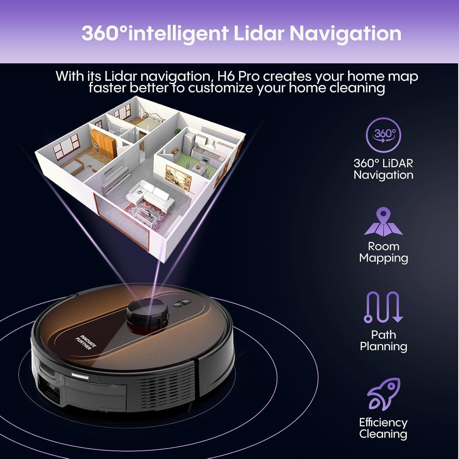 Powerful Cleaning with Smart mapping: Robot Vacuum & mop Combo Review