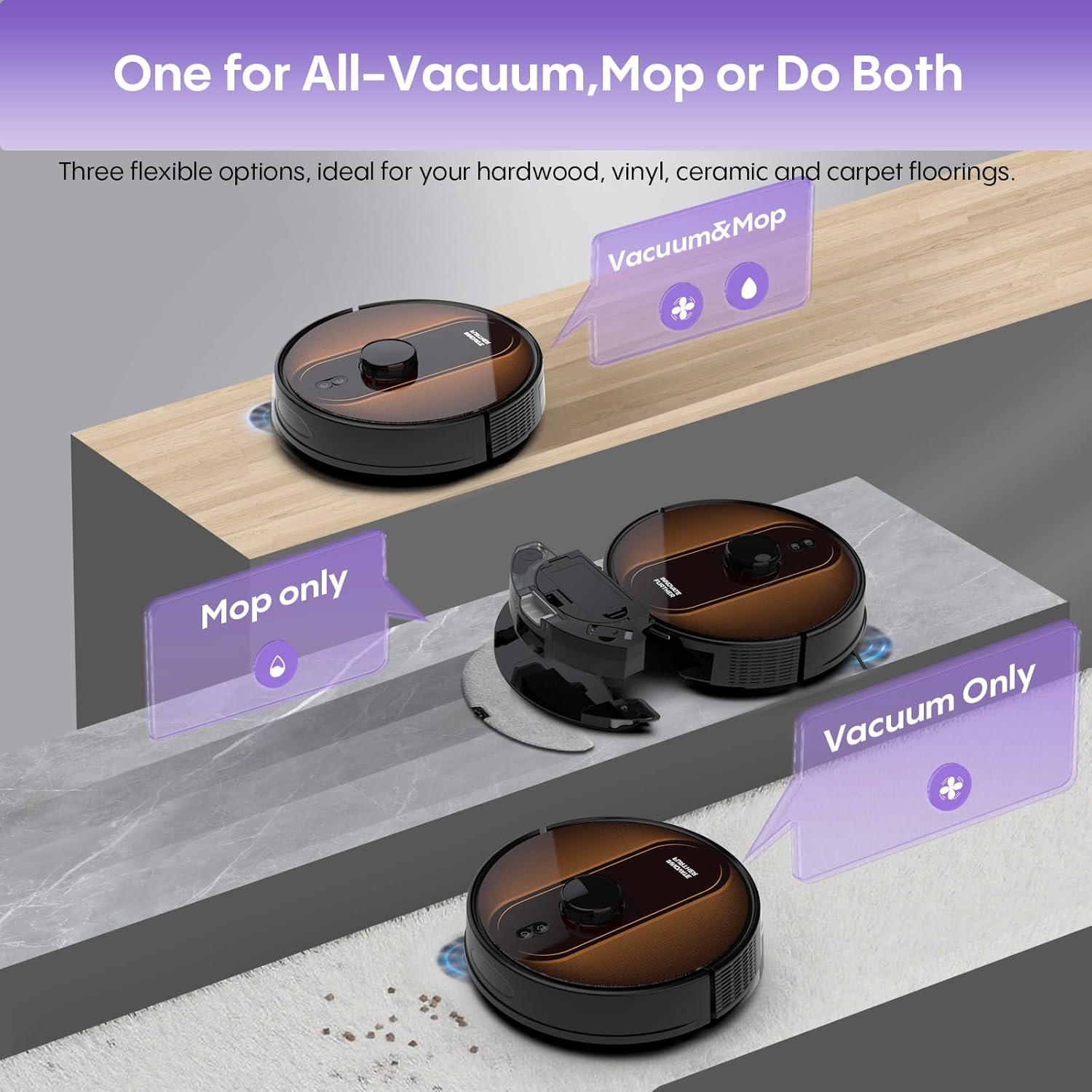 Powerful Cleaning with Smart Mapping: robot Vacuum & Mop Combo Review