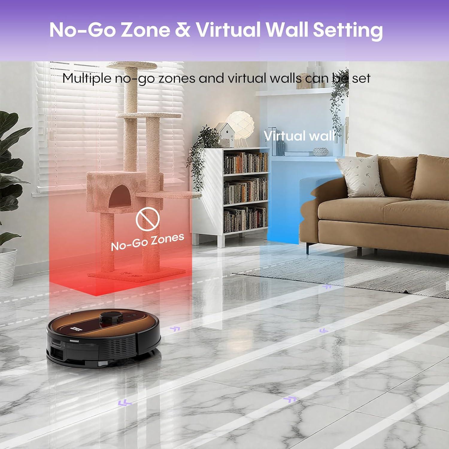 Powerful Cleaning with Smart Mapping: Robot Vacuum & Mop Combo Review