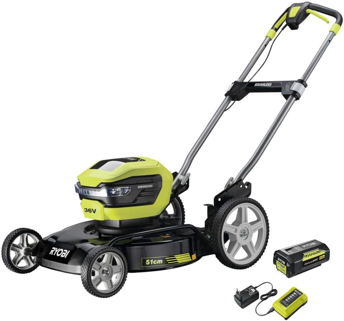 Powerful & efficient: Ryobi 36V Brushless Lawnmower Review
