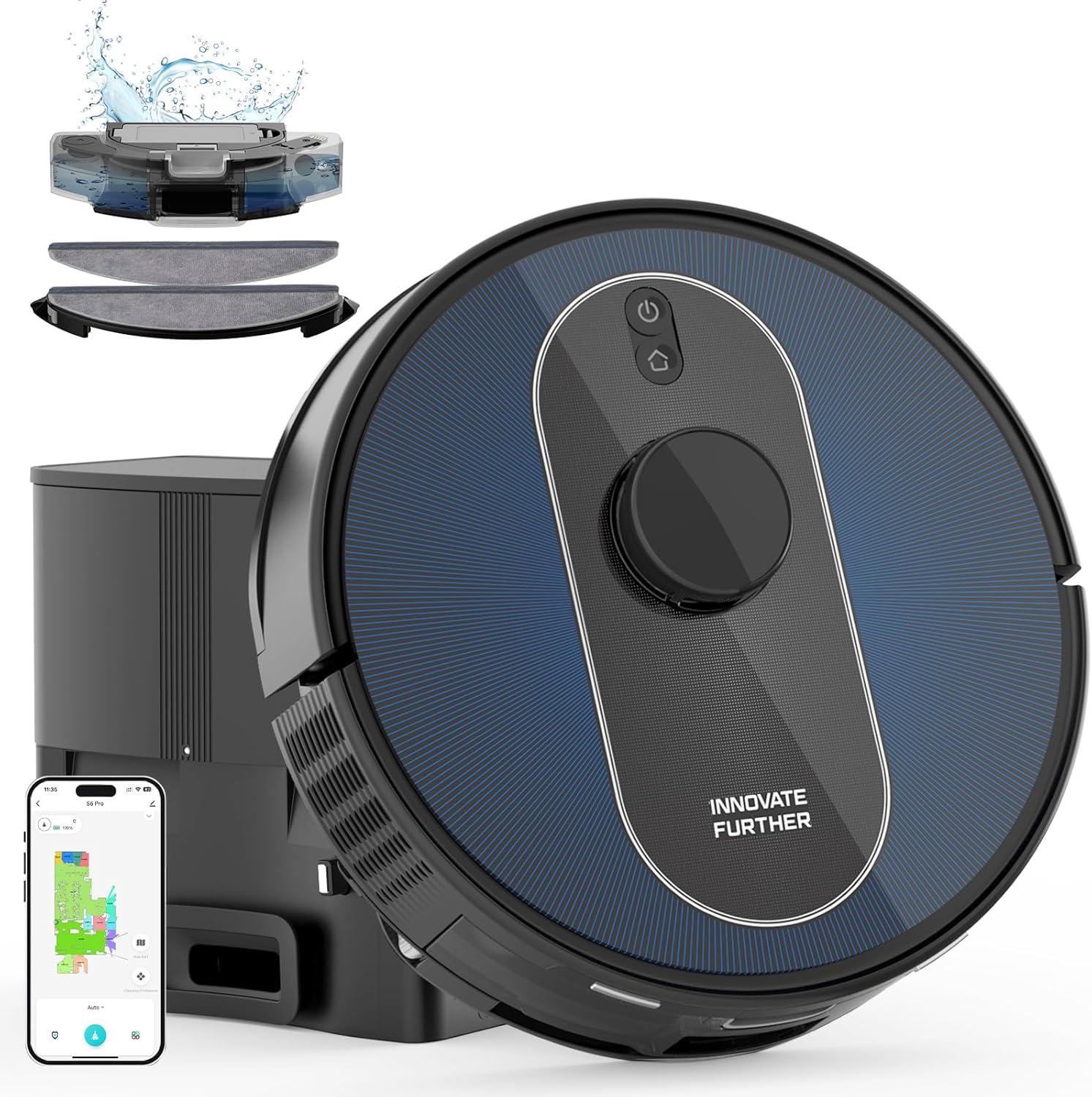 S6Pro Robot Vacuum & Mop: Effortless Cleaning for Every Floor