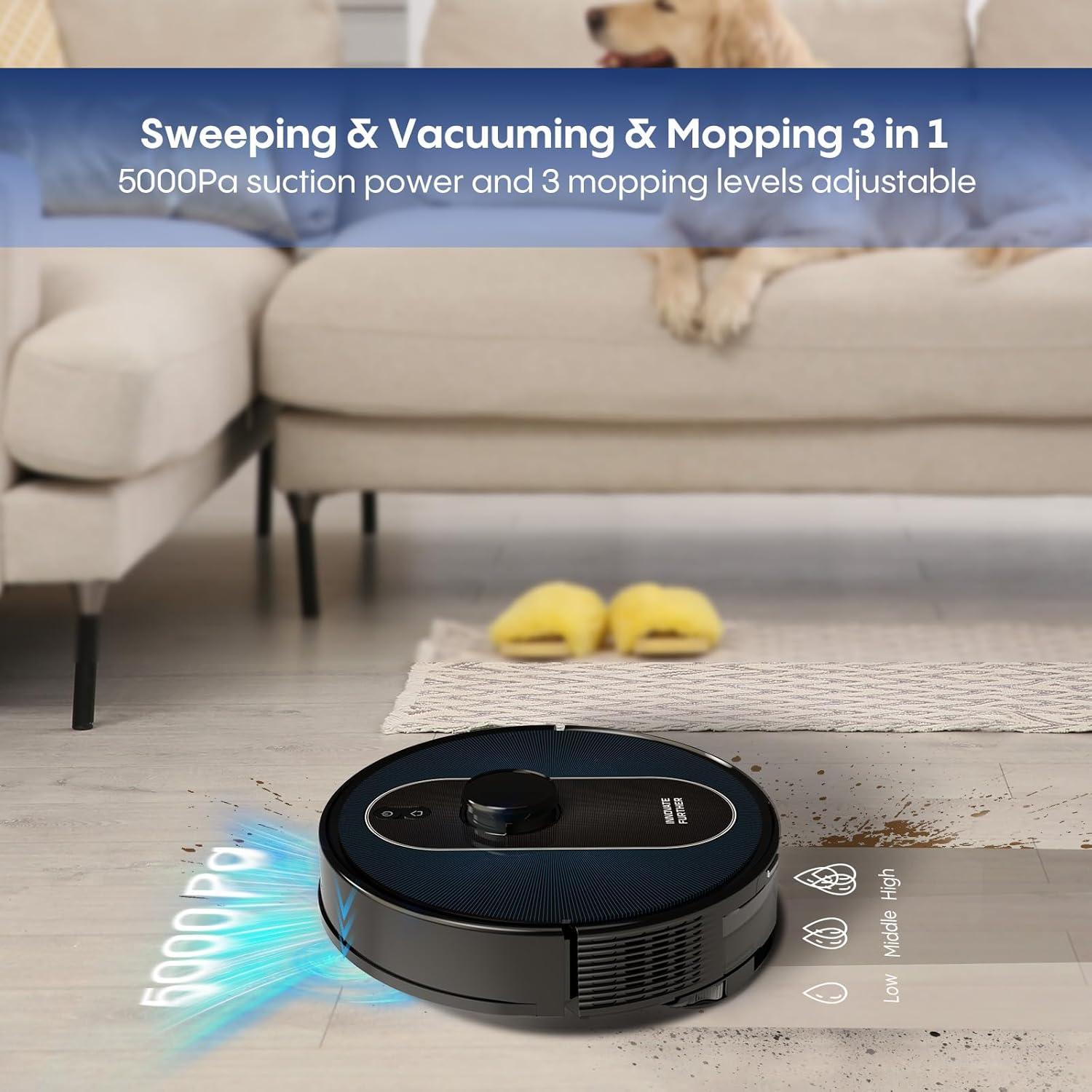 S6Pro Robot Vacuum & Mop: Effortless cleaning for Every Floor