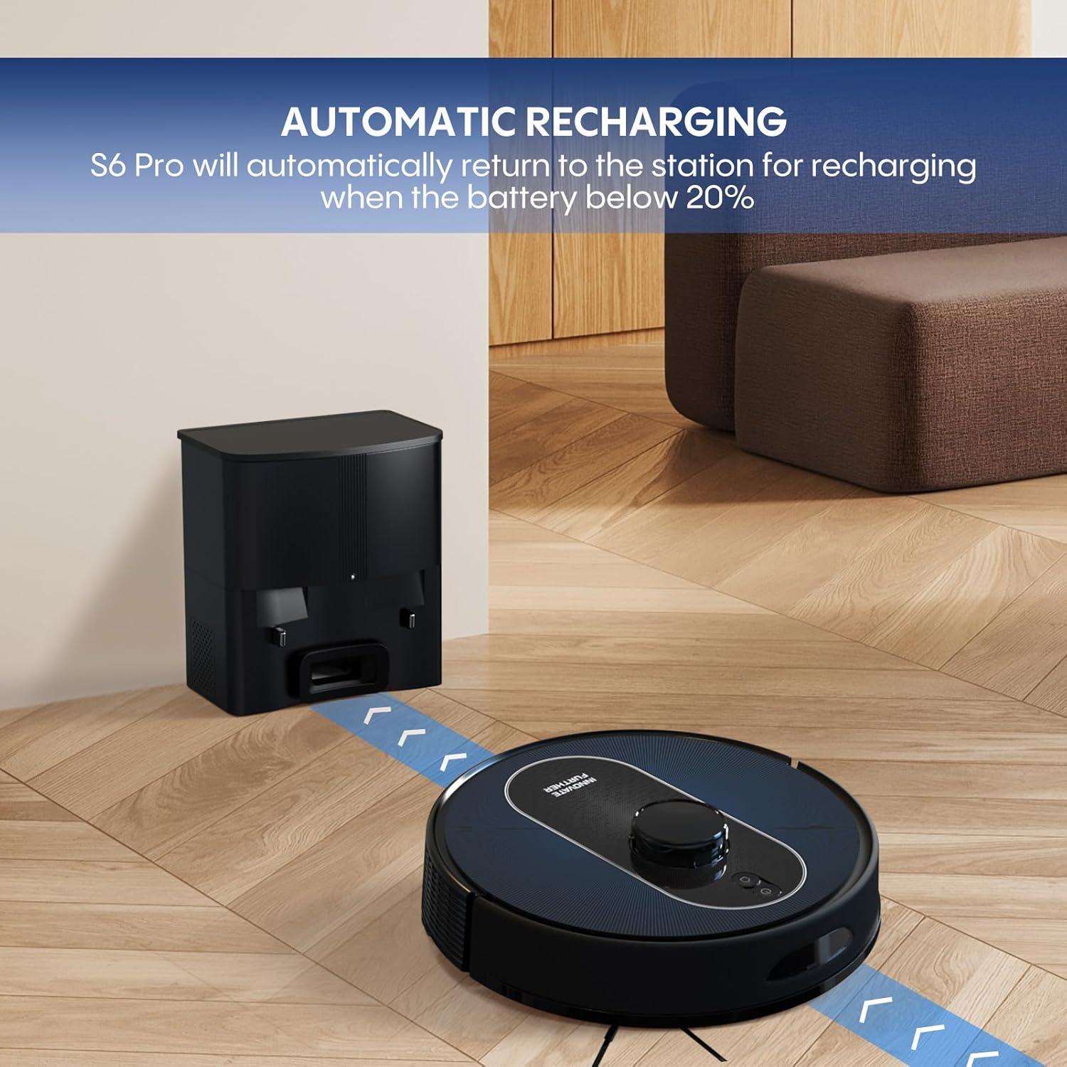 S6Pro Robot vacuum & Mop: Effortless Cleaning for Every Floor