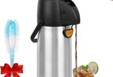 Serving Hot And Cold Drinks With A Large Capacity Airpot Pump