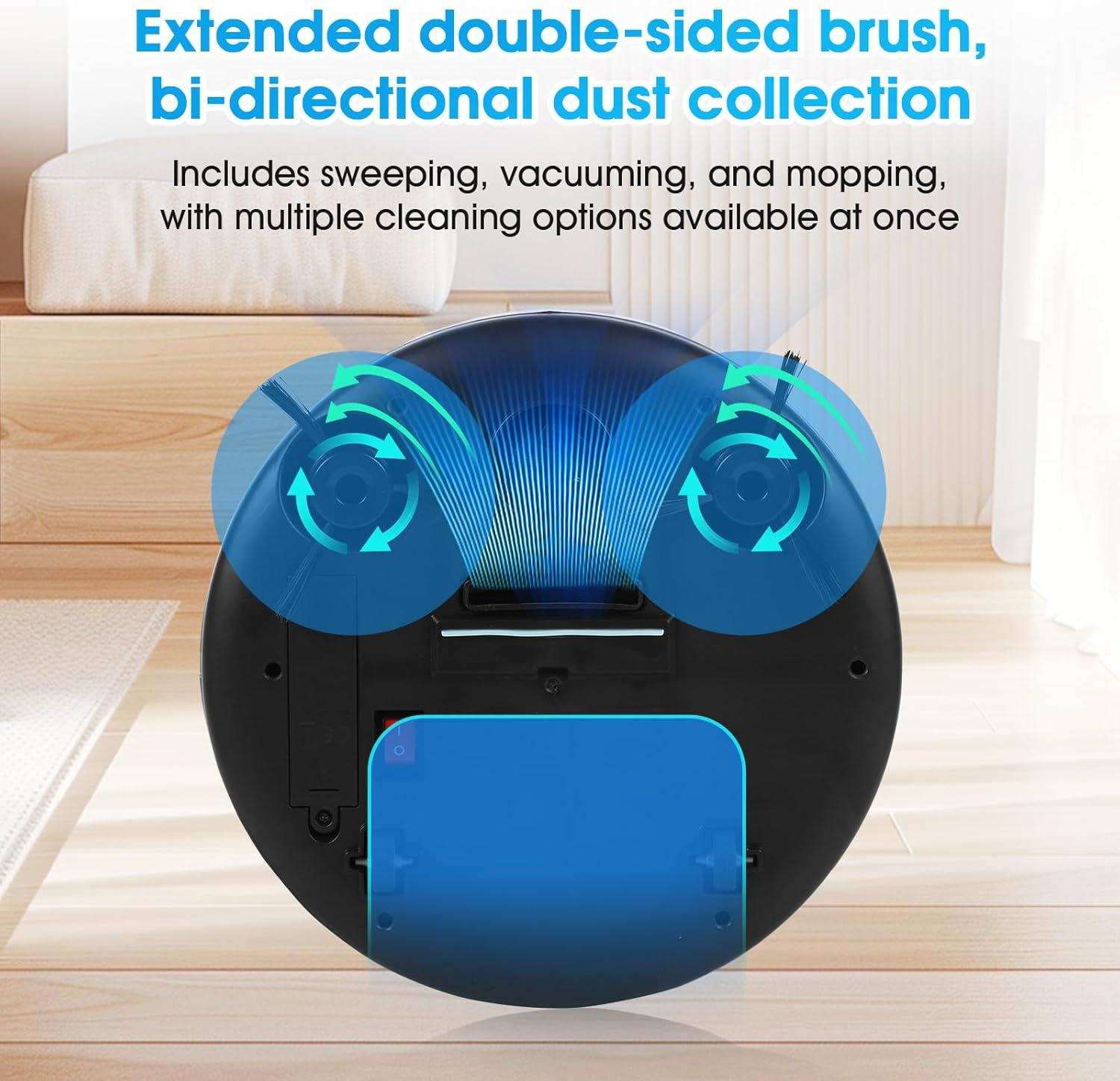 Slim & Quiet: Exploring the compact Robot Vacuum's Cleaning Power