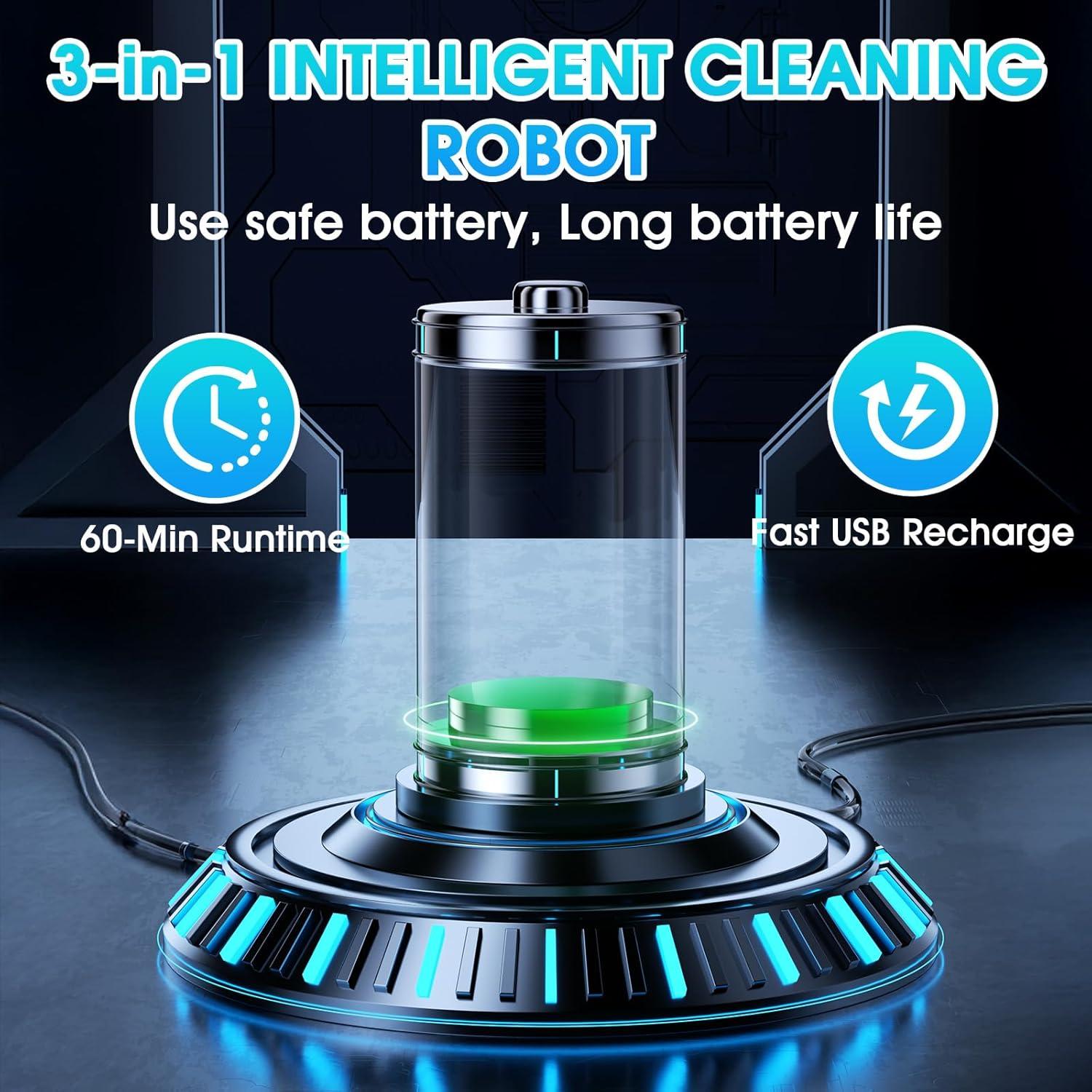 Slim & Quiet: Exploring the Compact Robot Vacuum's Cleaning Power