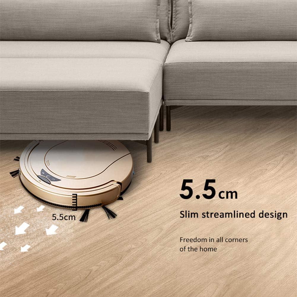 Slim & Smart Robot Vacuum: Effortless Cleaning for Floors and pets