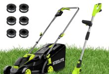 Small Yard Big Impact Exploring Steelite Cordless Lawn Kit