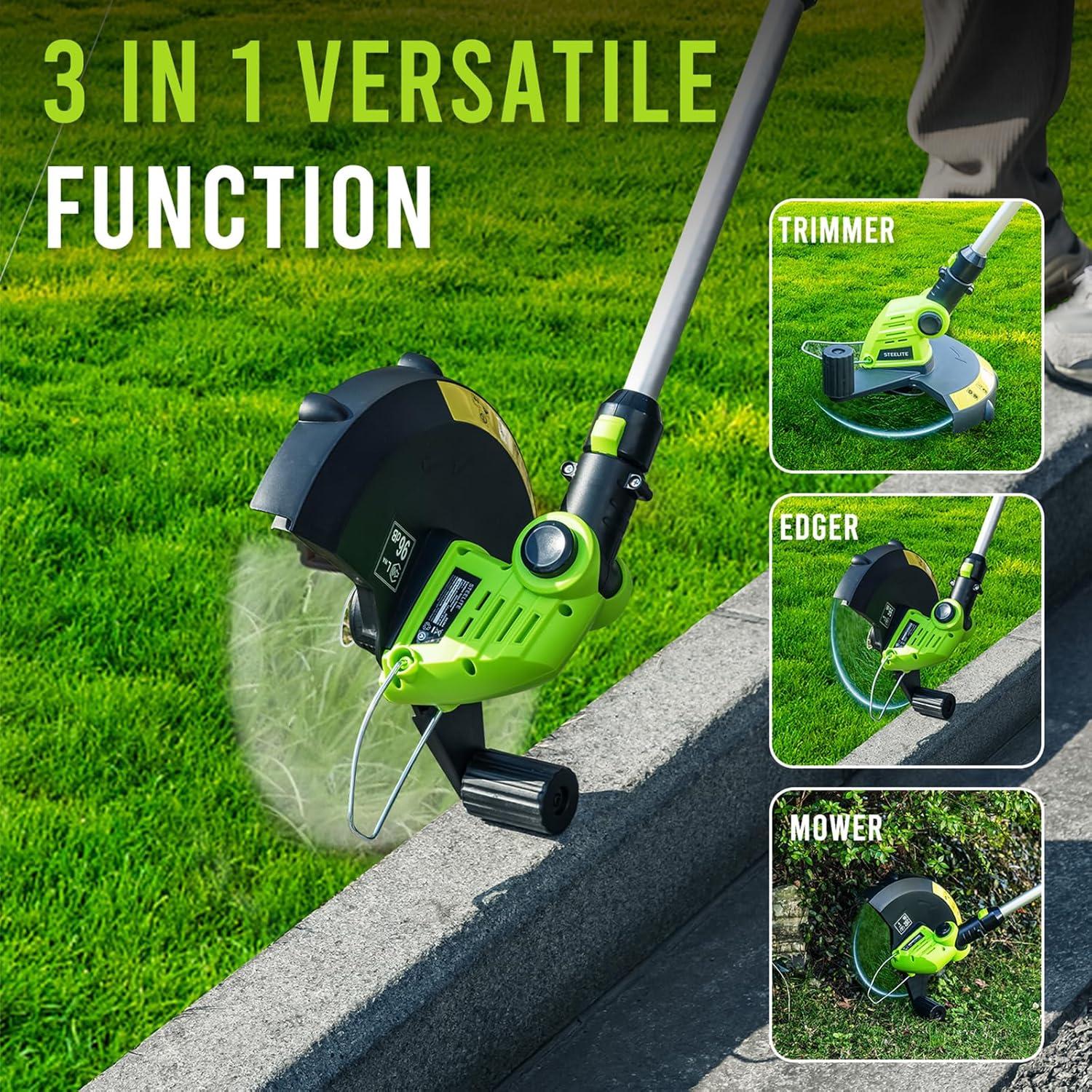 Small yard, Big Impact: Exploring Steelite's Cordless Lawn Kit
