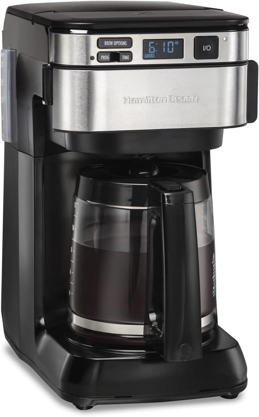 Streamlining Our Mornings with Hamilton Beach's Easy Fill Coffee Maker