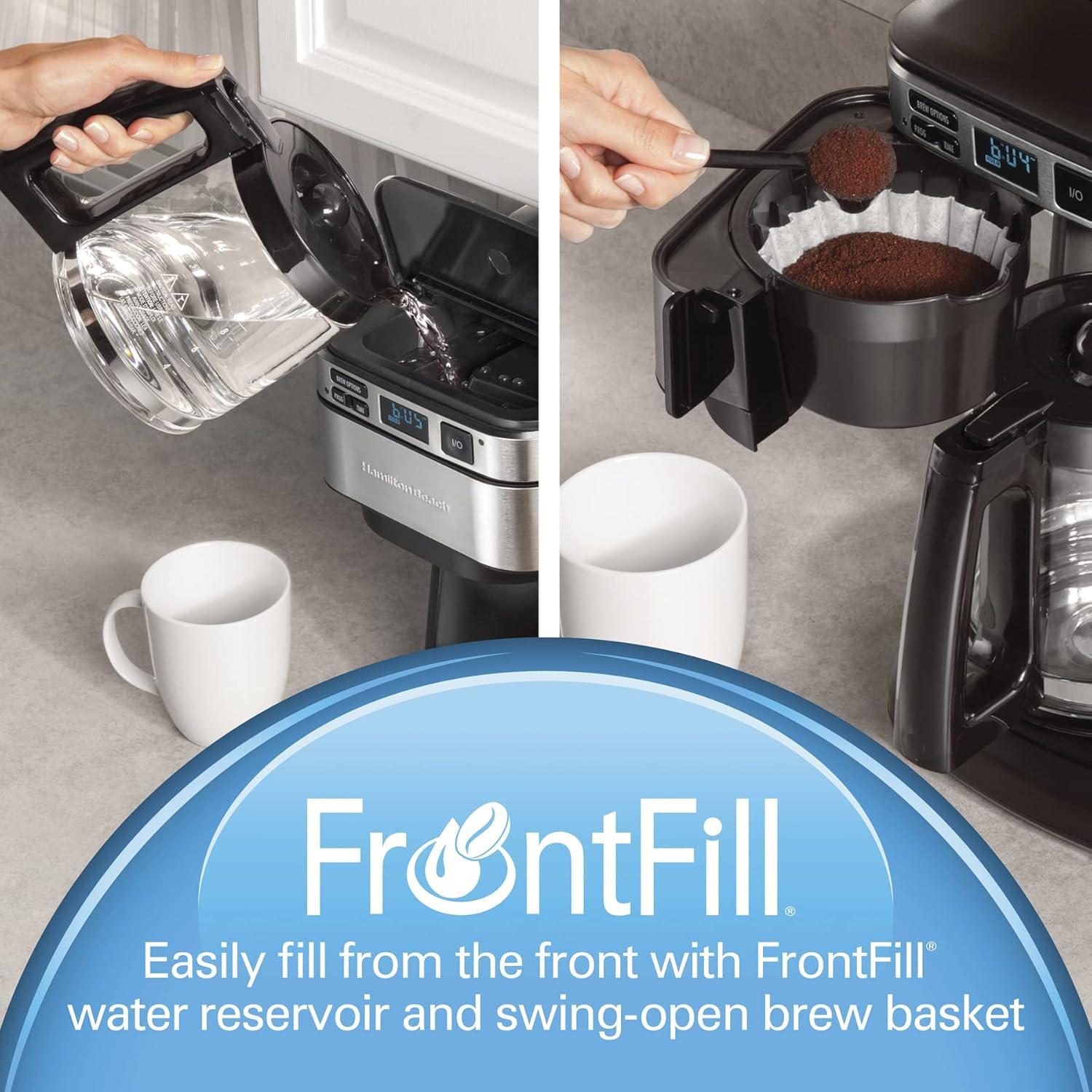 Streamlining Our Mornings with Hamilton Beach's Easy Fill Coffee Maker