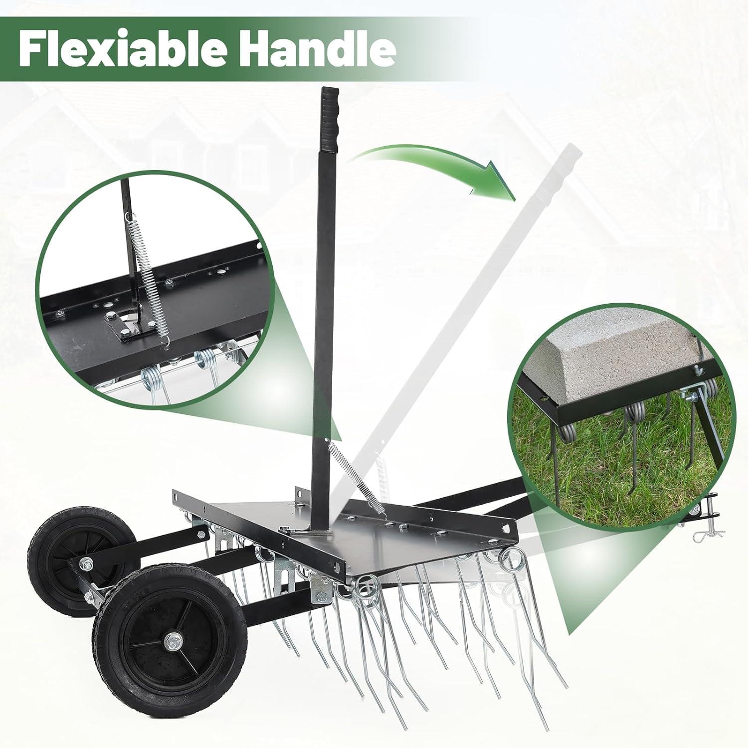 Tackling Lawn Thatch with a 40