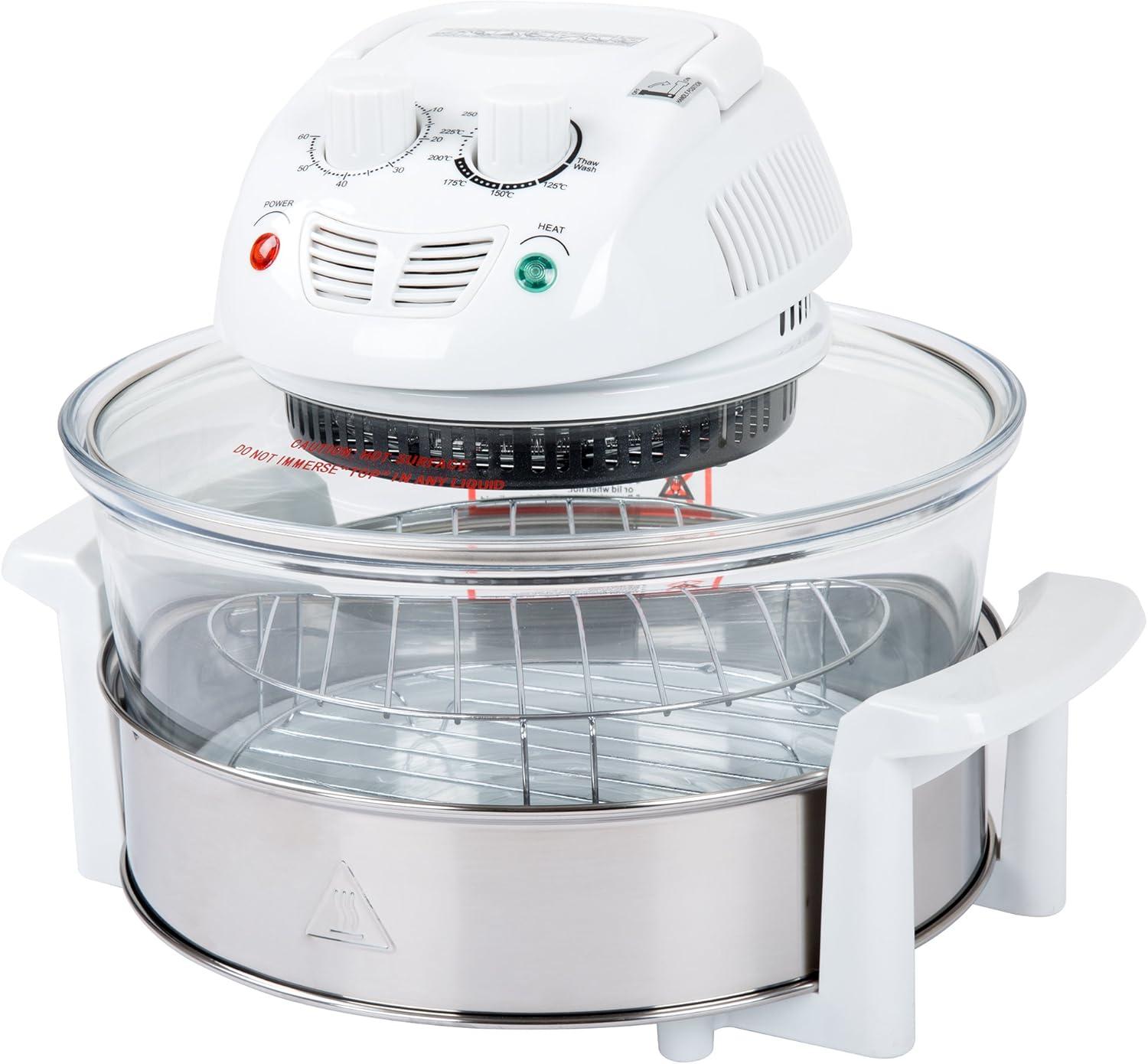 1200W Halogen Oven & Air Fryer: Cooking Made Simple and Fast