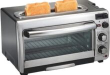 2 In 1 Countertop Oven And Long Slot Toaster On Your Counter