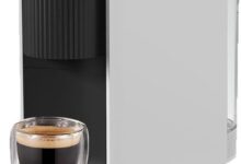 20bar Single Serve Coffee Brewer 1200w Suits Your Desk Nook