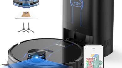 Effortless Home Care with Smart Mapping and Self-Emptying Power