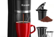 Effortless Single-Serve Coffee: Quick, Compact & Customizable