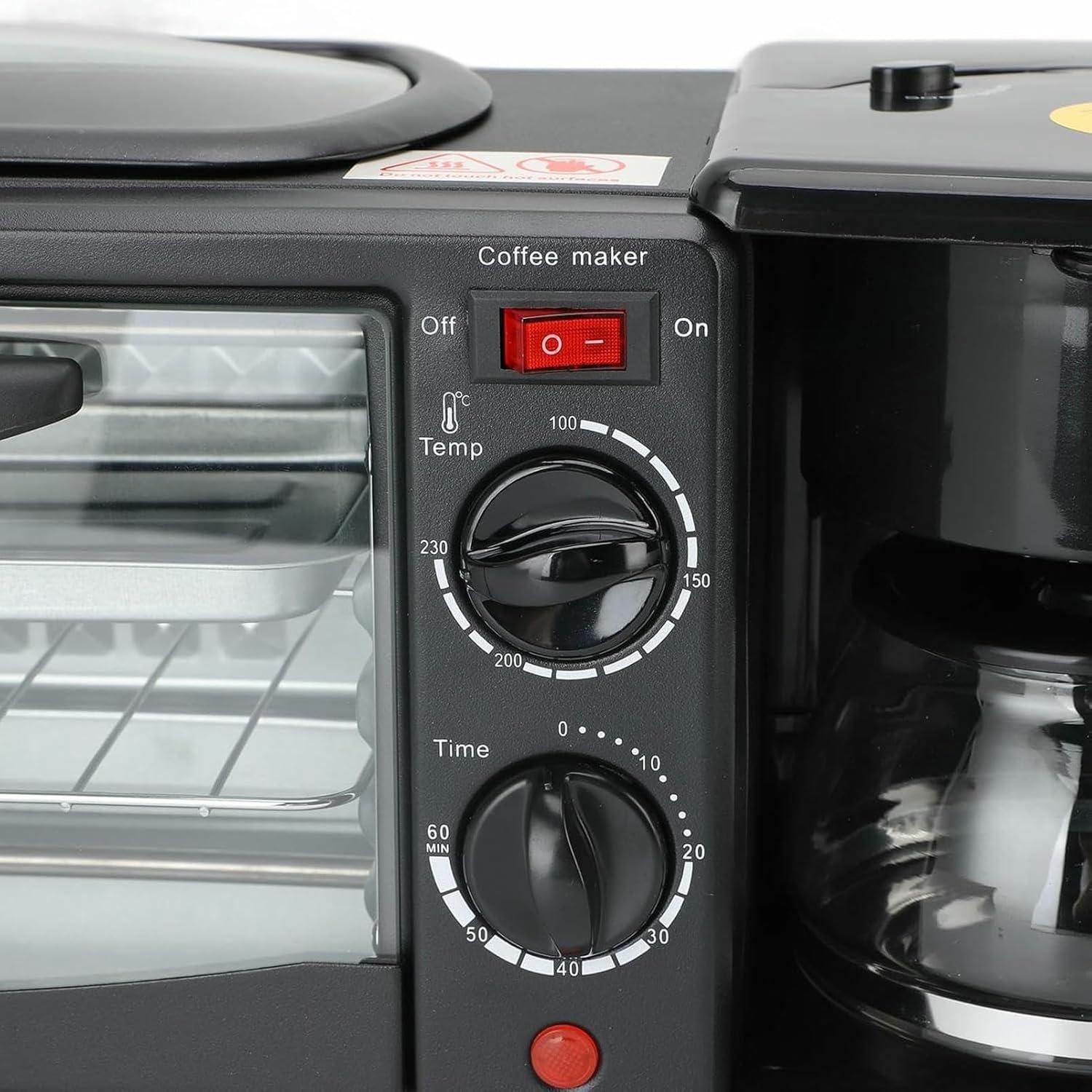 A Seamless Start: Exploring the 3-in-1 Breakfast Maker's Magic